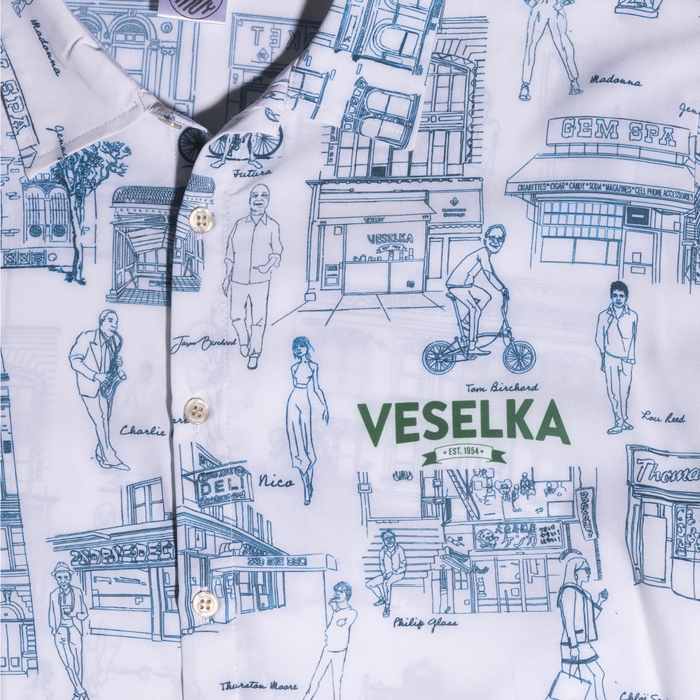 Veselka cycling close up with celebrities