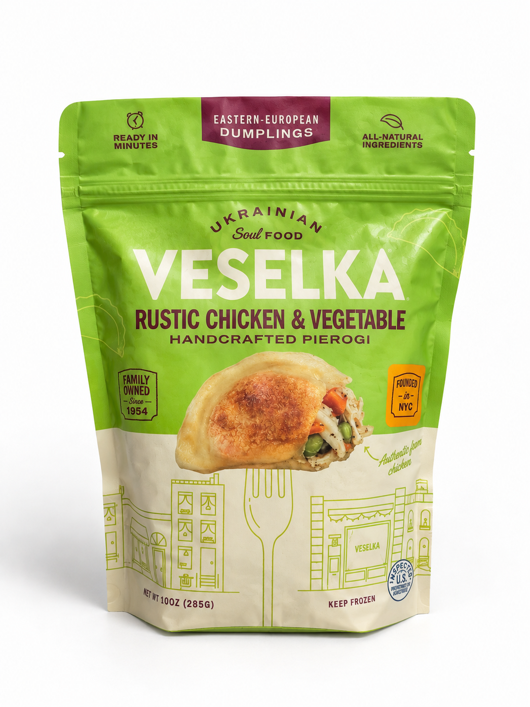 Chicken & Vegetable Pierogi