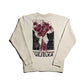 Vintage Veselka artwork on a creme crewneck