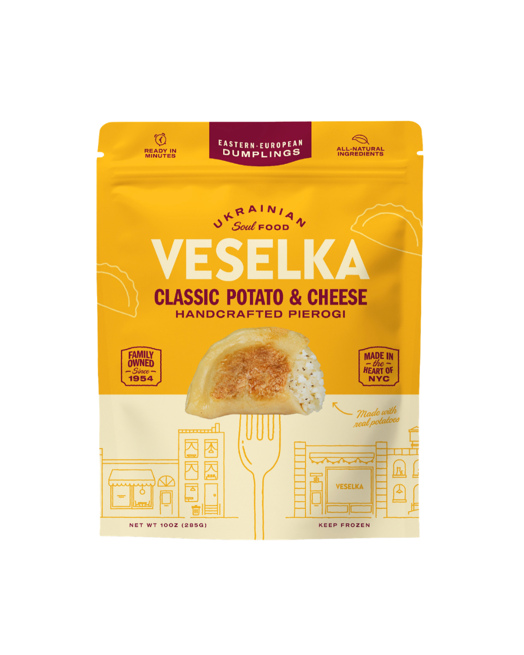 Potato & Cheese Pierogi