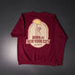 Veselka Burgundy Crew Neck Sweatshirt