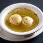 Soup and Pierogi Matzoh Ball 